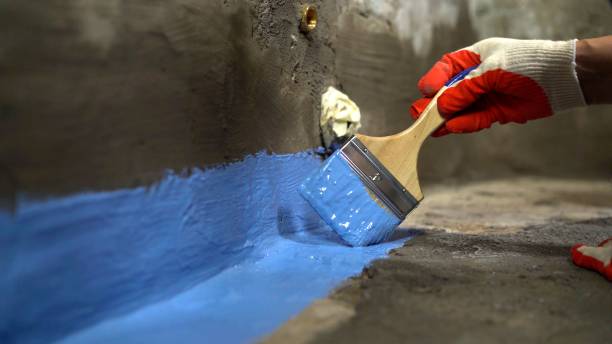 SJ Waterproofing Pros commercial waterproofing team near Bunker Hill, IN